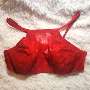 Lane Bryant Cacique Bra Red